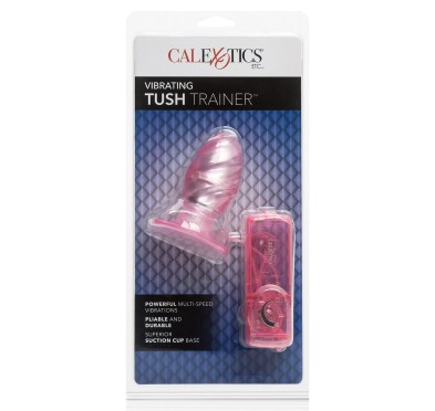 Plug/vibr-TUSH TRAINER VIBRATING PINK